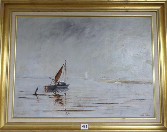 Alistair Kilburn (20th Century), oil on board, Summer Haze, signed, 44 x 59cm